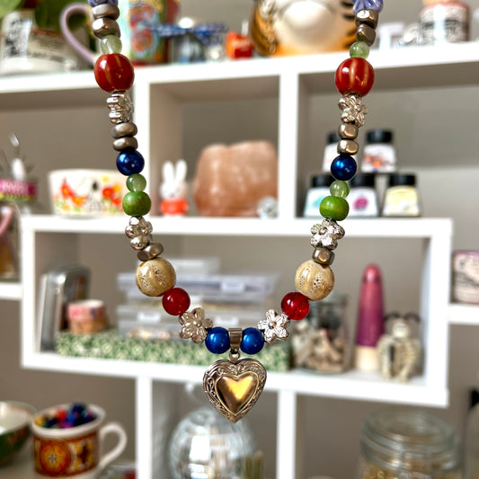 ‘candy’ necklace (silver)