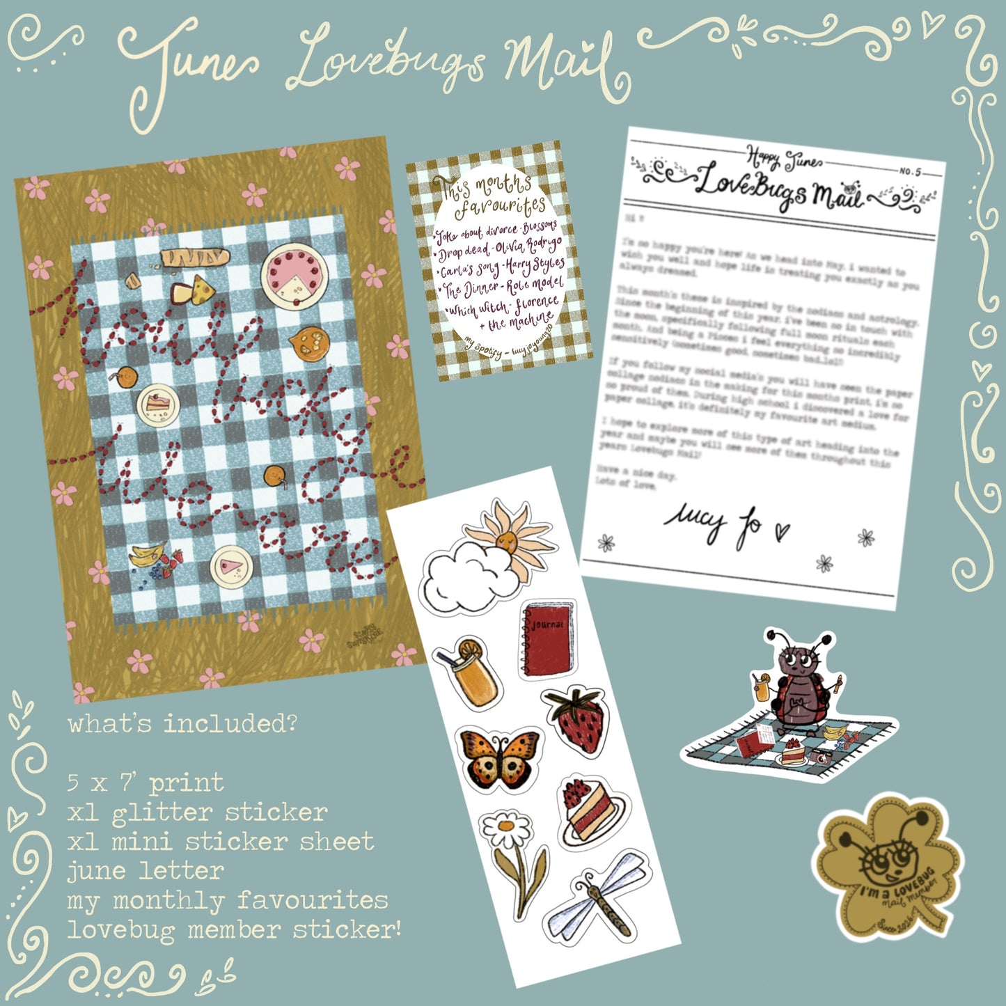 INCASE YOU MISSED IT: Lovebugs Mail no.5