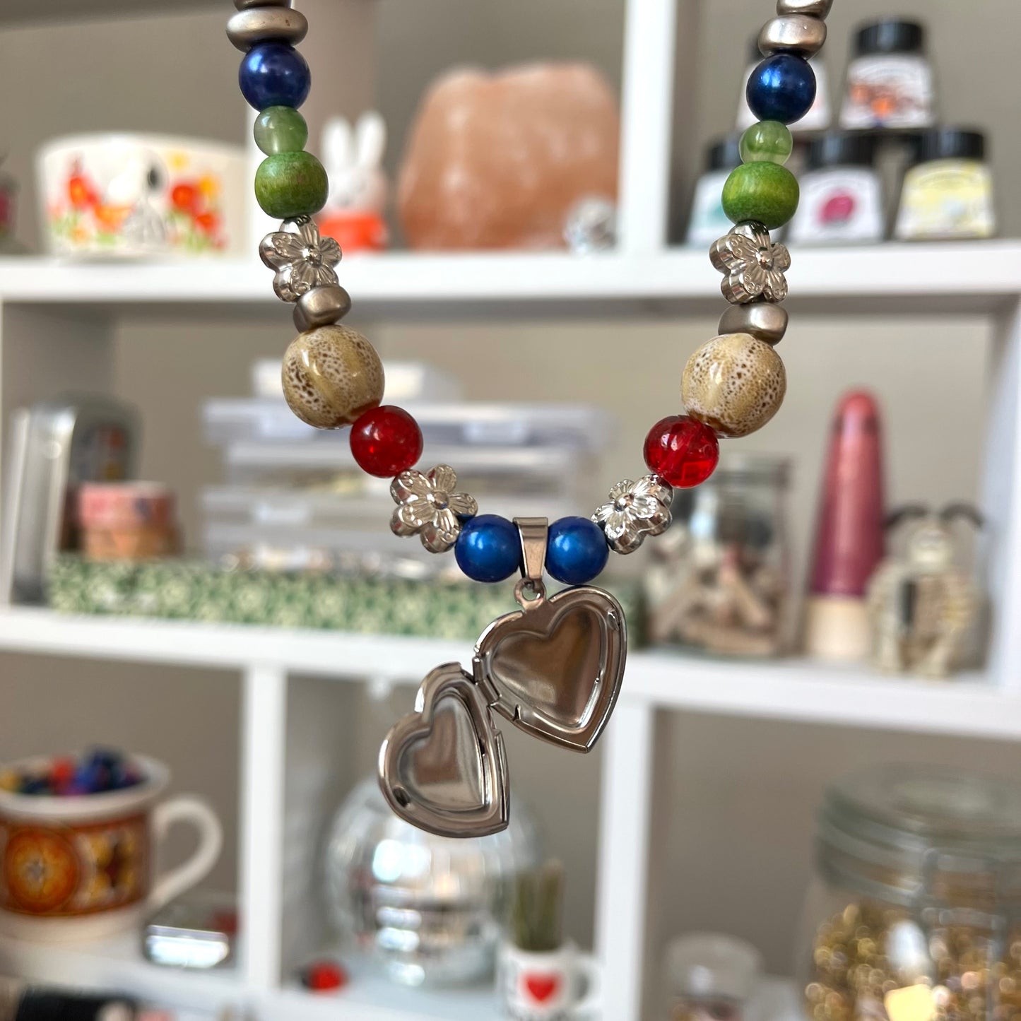 ‘candy’ necklace (silver)