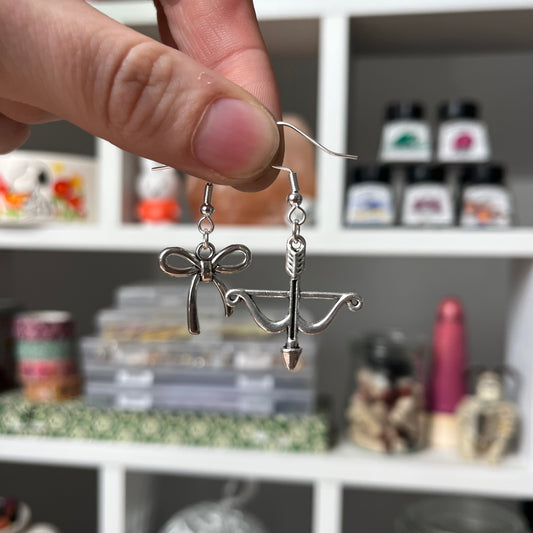 ‘lovestruck’ earrings (silver)