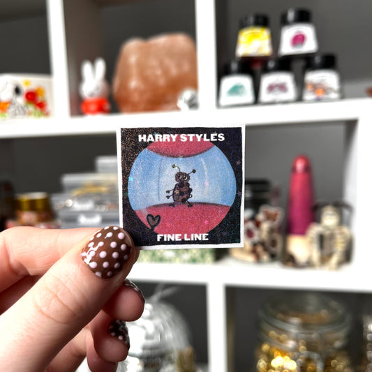 ‘fine line’ sticker