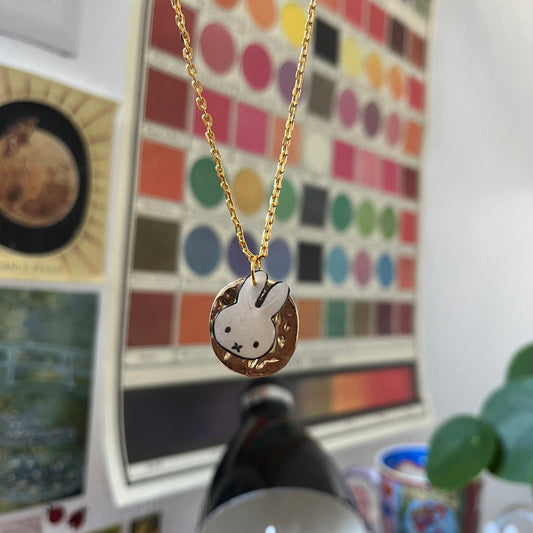 ‘miffy’ necklace