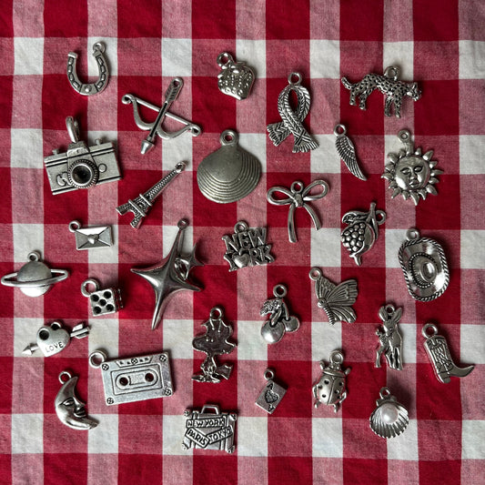 SILVER CHARMS for custom jewellery