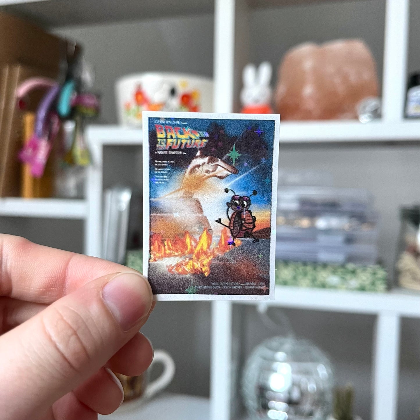 ‘back to the future’ sticker