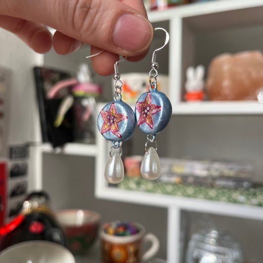 ‘fine line’ earrings (silver)