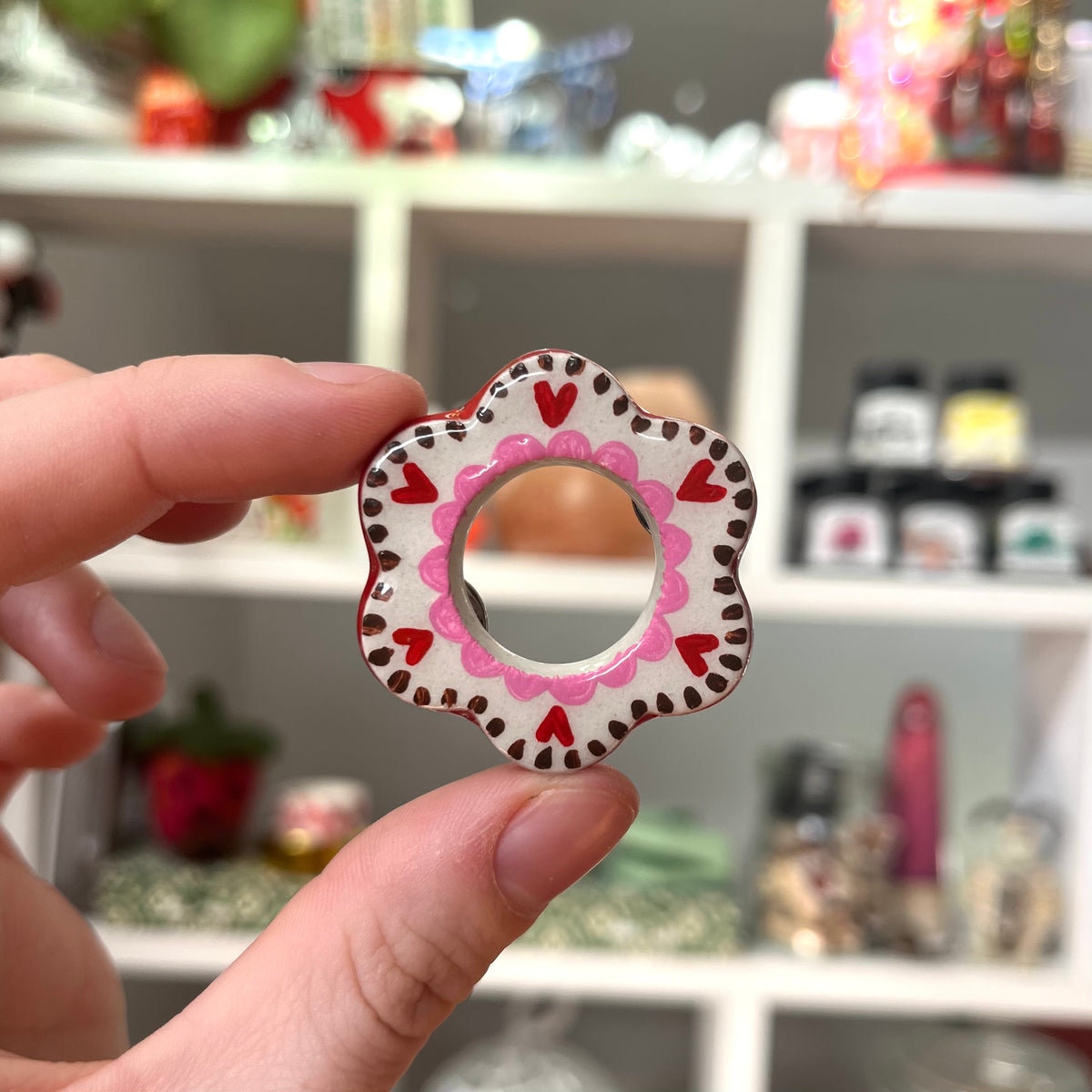 ‘aurora’ clay sunglasses pin