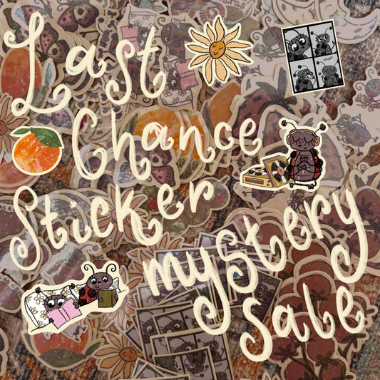 LAST CHANCE mystery stickers !!!