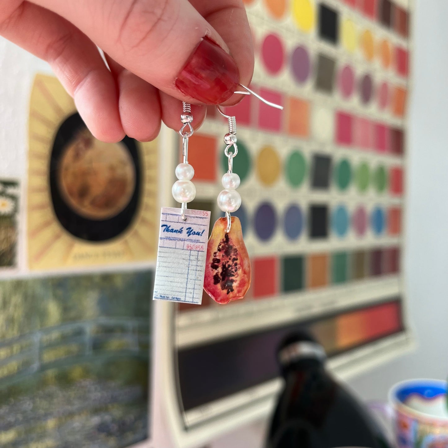 ‘fruits’ earrings