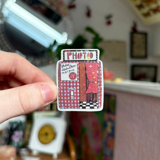‘Photobooth’ sticker
