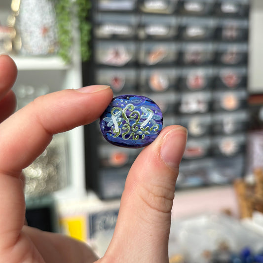 ‘whimsy’ clay pin (no.2)