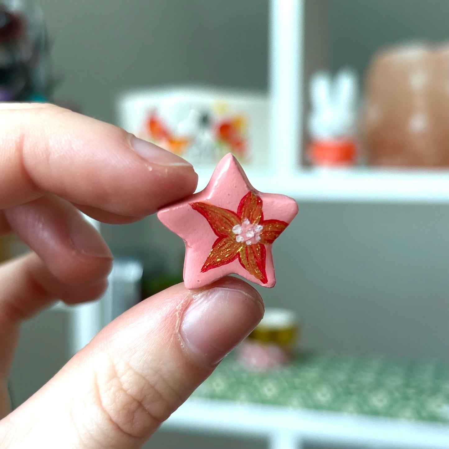 ‘clara’ clay pin (no.2)
