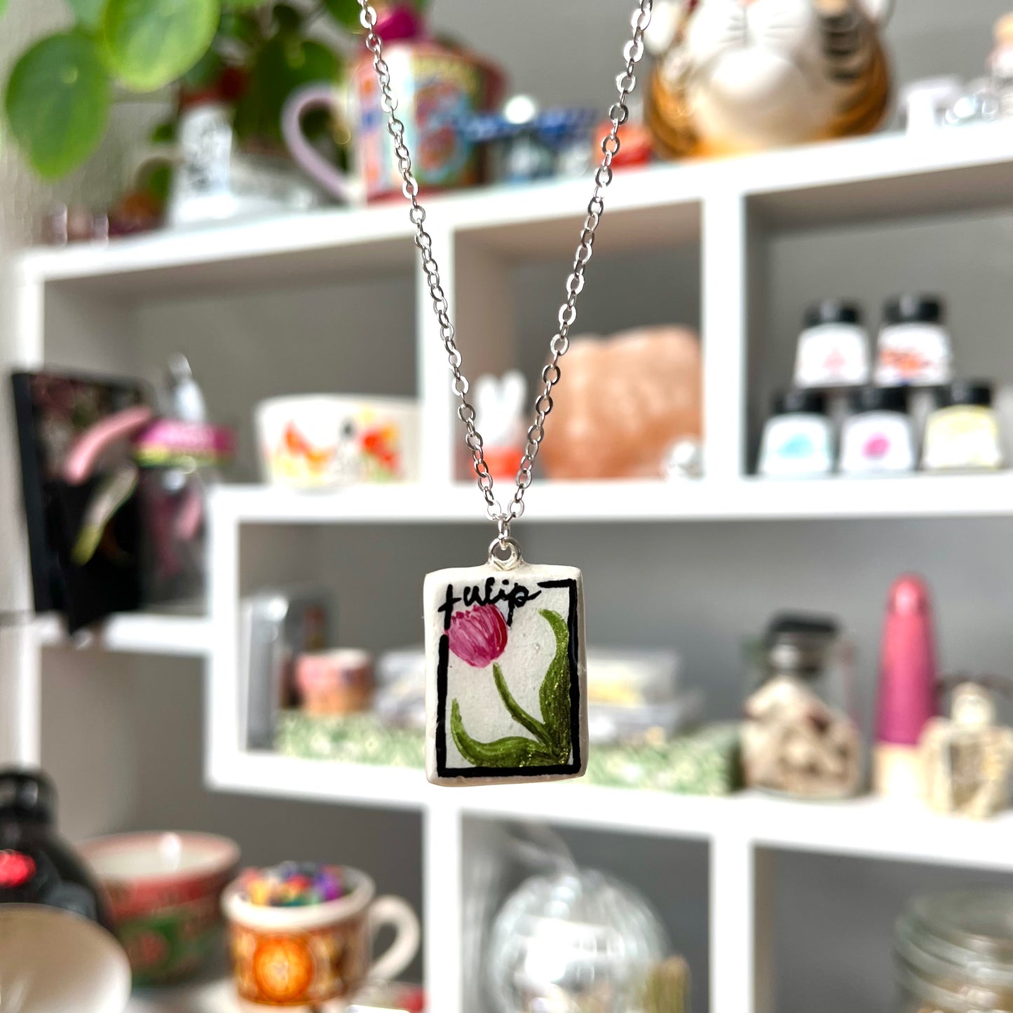 ‘tulips’ necklace