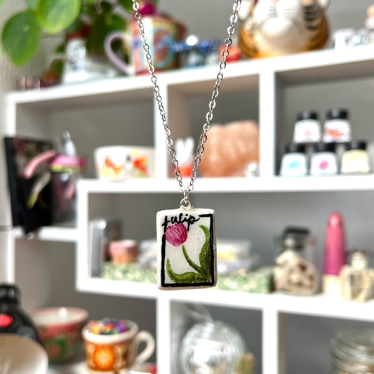 ‘tulips’ necklace