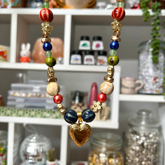 ‘candy’ necklace (gold)