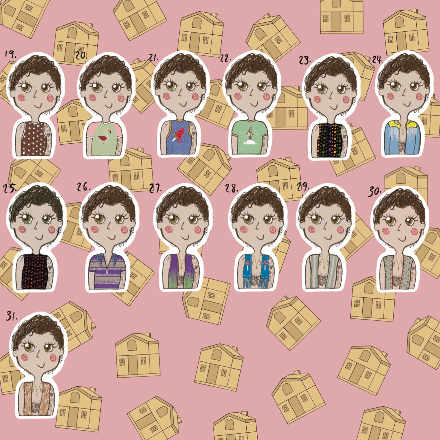 ‘love on tour ‘23’ EUROPE stickers
