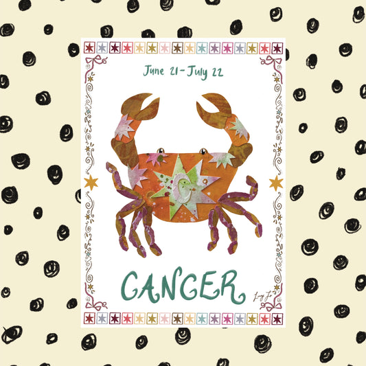 ‘cancer zodiac’ print