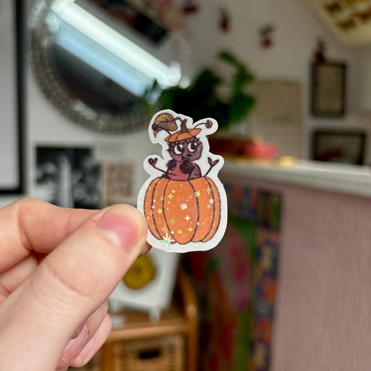 ‘pumpkin patch’ sticker
