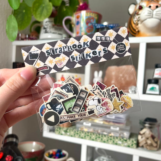 ‘movies’ scrapbooking stickers