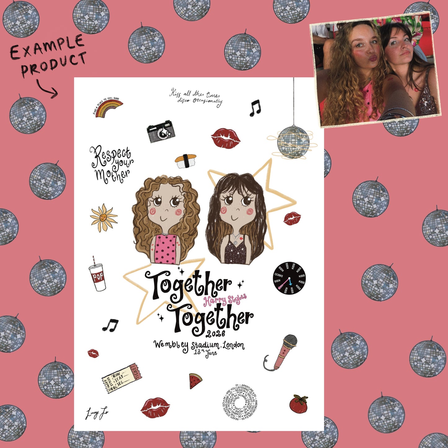 COMMISSION PRINTS ‘together together ‘26’