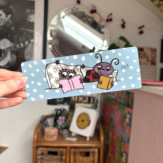 ‘bedtime reading’ bookmark