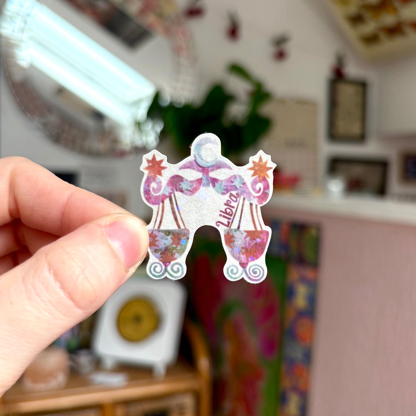 ‘libra’ zodiac sticker