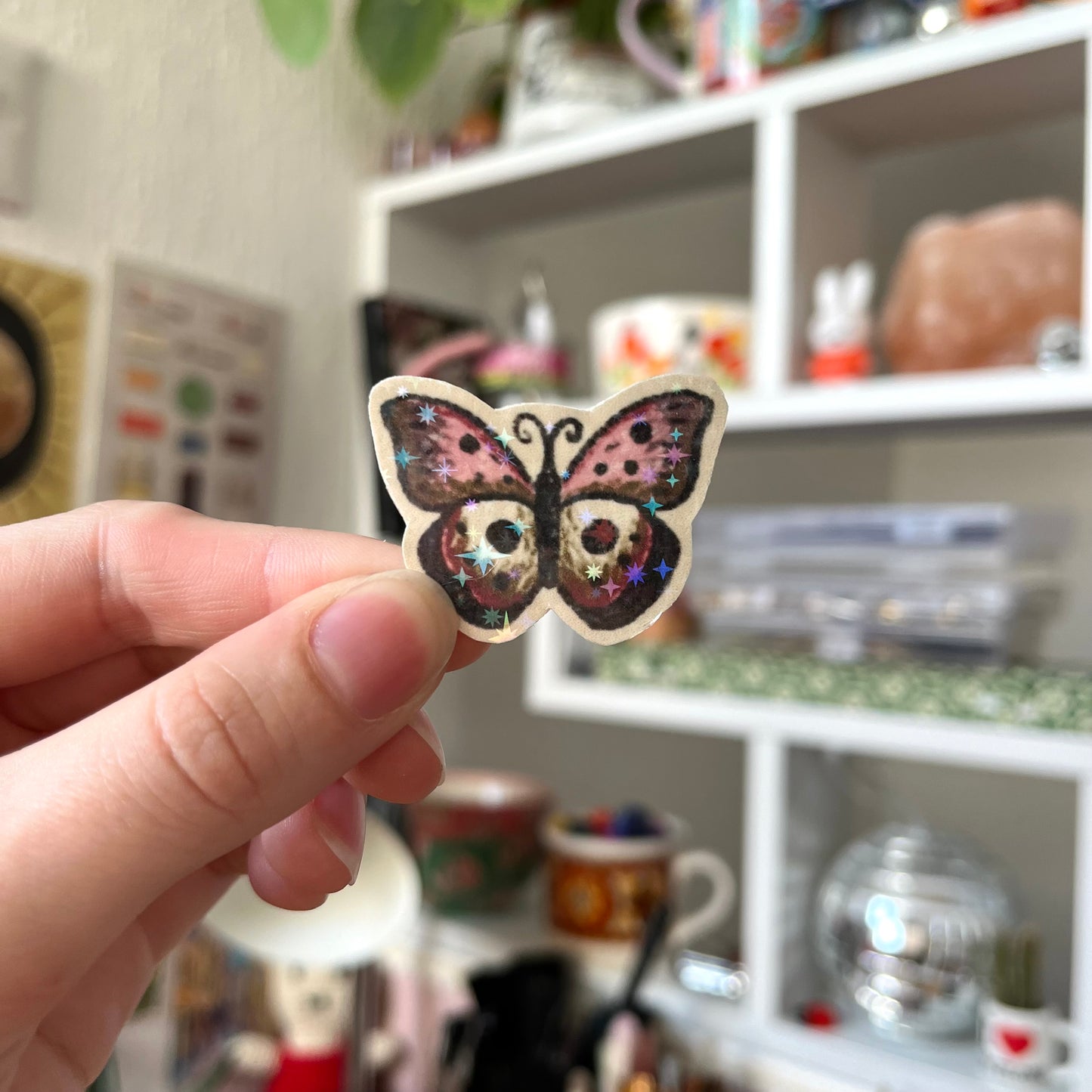 ‘butterfly’ sticker