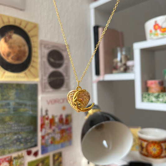 ‘luna’ necklace (gold)