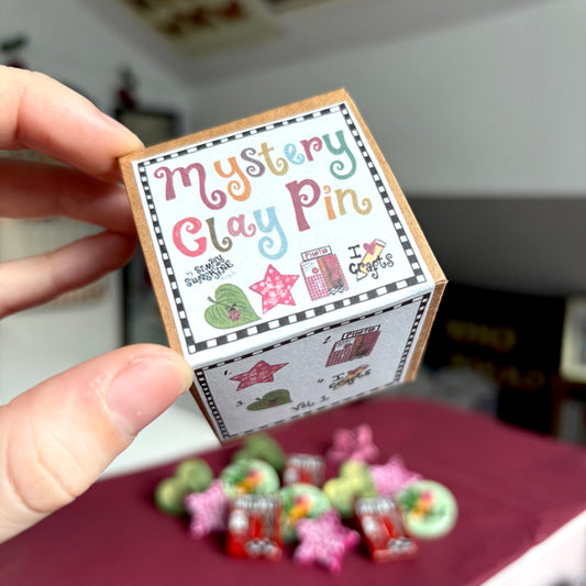 mystery clay pin box