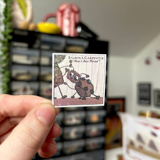 ‘man’s best friend’ sticker