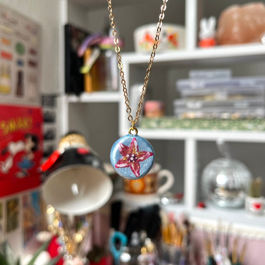 ‘julia’ clay necklace (gold)